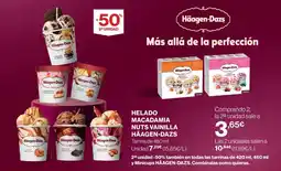 El Corte Inglés HÄAGEN-DAZS Helado macadamia nuts vainilla oferta