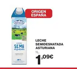 El Corte Inglés ASTURIANA Leche semidesnatada oferta