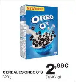 El Corte Inglés OREO Cereales oferta