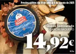 Gadis García baquero - queso semicurado oferta