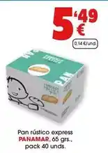 TOP Cash & Carry Rústico - pan rustico express oferta