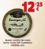 TOP Cash & Carry Lavega - queso curado de oveja leche cruda igp castellano oferta