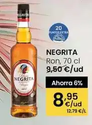 Eroski Negrita - ron oferta
