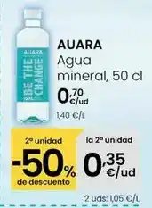 Eroski Auara - agua mineral oferta