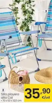 Eroski Silla playera alta cai oferta