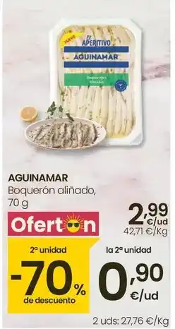 Eroski Aguinamar - boqueron alinado oferta