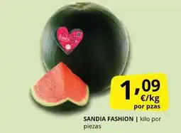 Supermercados MAS Fashion - sandia oferta