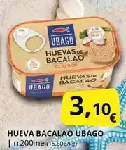 Supermercados MAS Ubago - bacalao oferta