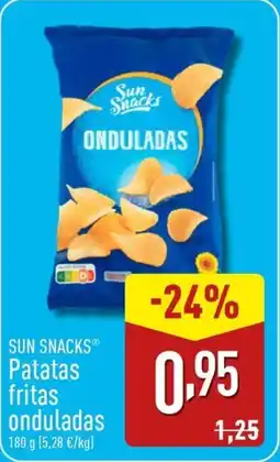 ALDI SUN SNACKS Patatas fritas onduladas oferta
