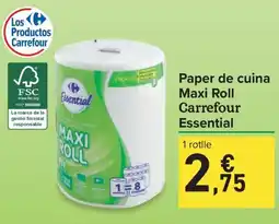 Carrefour Express Paper de cuina Maxi Roll Carrefour Essential oferta
