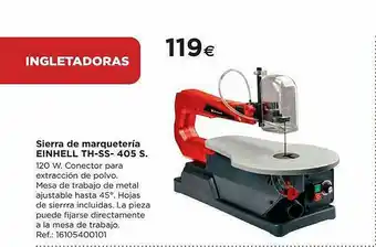 BriCor Sierra De Marquetería Einhell Th-ss-405 S oferta