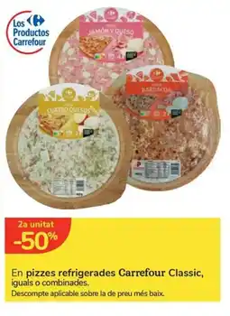 Carrefour Express En pizzes refrigerades Carrefour Classic oferta