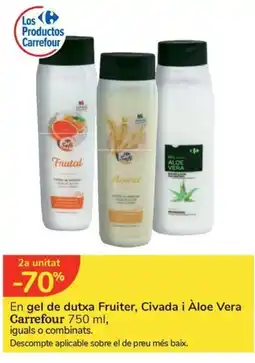 Carrefour Express En gel de dutxa fruiter, civada i àloe vera carrefour oferta