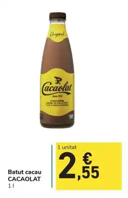 Carrefour Express CACAOLAT Batut cacau oferta