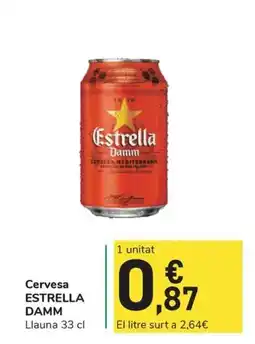 Carrefour Express ESTRELLA DAMM Cervesa oferta