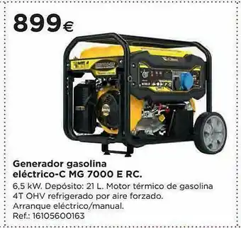 BriCor Generador Gasolina Eléctrico-c Mg 7000 E Rc oferta