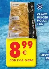 CashDiplo Clavo - clavo finger pollo oferta