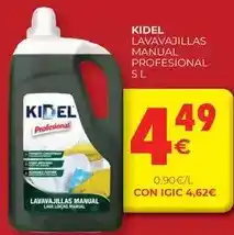 CashDiplo Kidel - lavavajillas manual profesional oferta