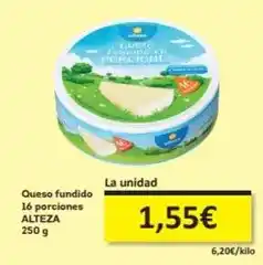 Economy Cash Alteza - queso fundido 16 porciones oferta