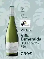 Valvi Supermercats Viña esmeralda - vi blanc oferta