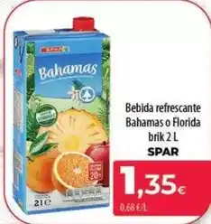 Spar La Palma Spar - bebida refrescante bahamas o florida oferta