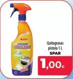Spar La Palma Spar - quitagrasas pistola oferta