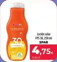 Spar La Palma Spar - locion solar fps 30 oferta