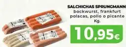 Spar La Palma Salchichas sprungmann oferta
