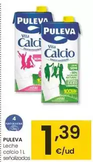 Eroski Puleva - leche calcio oferta