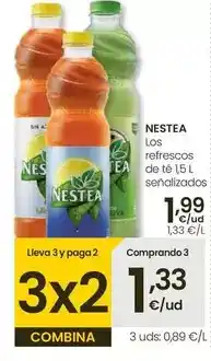 Eroski Nestea - los refrescos de te oferta