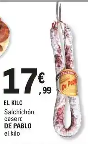 E.Leclerc De pablo - el kilo salchichon casero oferta