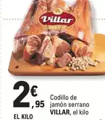 E.Leclerc Villar - codillo de jamon serrano oferta