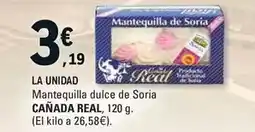 E.Leclerc Cañada real - la unidad mantequilla dulce de soria oferta