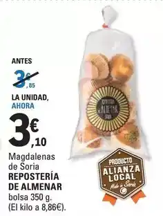 E.Leclerc Almenar - magdalenas de soria reposteria de almenar oferta