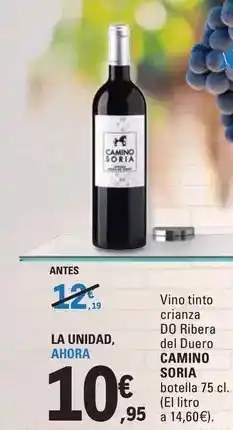 E.Leclerc Ribera - vino tinto crianza do del duero oferta
