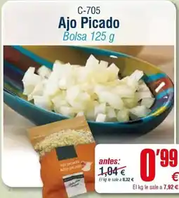 Abordo Ajo picado oferta