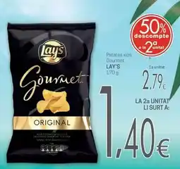 Valvi Supermercats Lay's - patates xips gourmet oferta