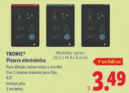 Lidl TRONIC Pizarra electrónica oferta