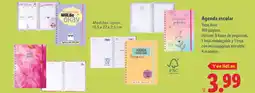 Lidl Agenda escolar oferta