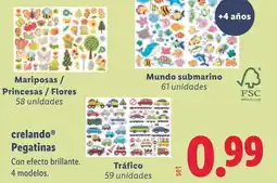 Lidl CRELANDO Pegatinas oferta