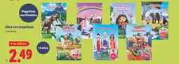 Lidl Libro con pegatinas oferta
