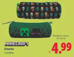Lidl MINECRAFT Estuche oferta