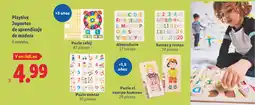 Lidl Playtive Juguetes de aprendizaje de madera oferta