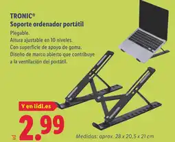 Lidl TRONIC Soporte ordenador portátil oferta