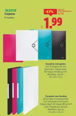 Lidl LEITZ Carpetas oferta