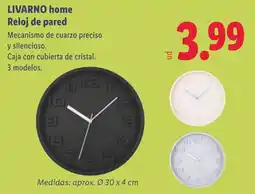Lidl LIVARNO HOME Reloj de pared oferta