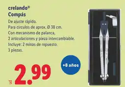 Lidl CRELANDO Compás oferta
