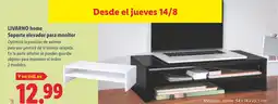 Lidl LIVARNO HOME Soporte elevador para monitor oferta