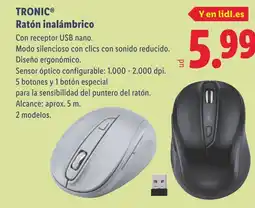 Lidl TRONIC Ratón inalámbrico oferta