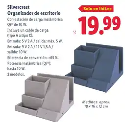 Lidl Silvercrest Organizador de escritorio oferta
